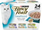 Fancy Feast Adult Wet Cat Food Classic Seafood Grilled Collection 24x85g